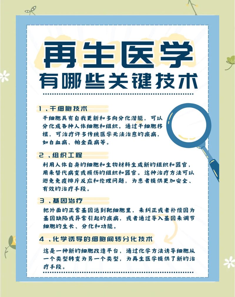 再生医学:重塑生命的力量